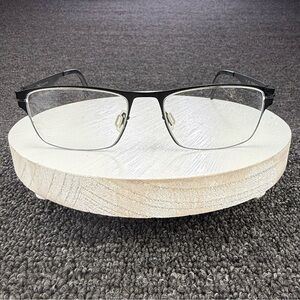 Ovvo Optics 2880 c50 Black 52-18-140 Eyeglass Frames Handmade in European Union